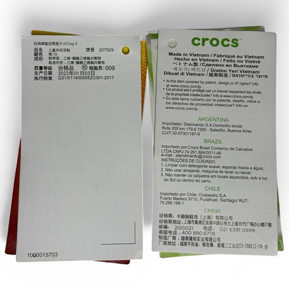 NEW Honey Nut Cheerios x CROCS Size J6 EU 37-38 Womens 7-8 NWT Streetwear Kids - Picture 14 of 16